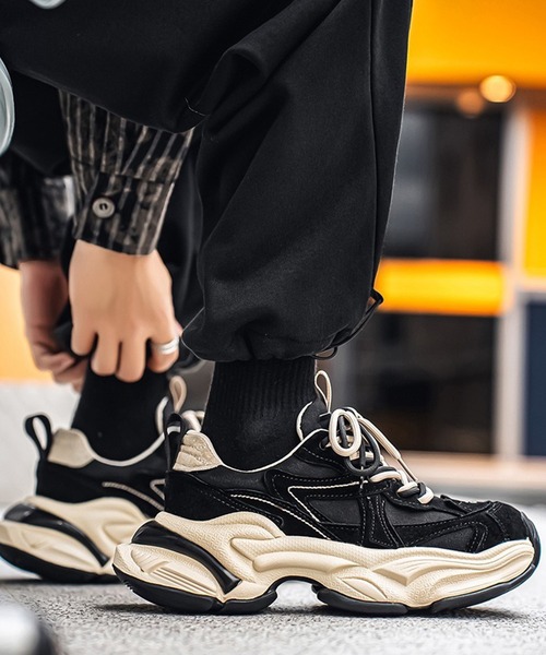 WESTBOY（ウエストボーイ） スニーカー 厚底 ボリューム ダッドレース