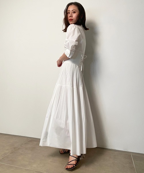「FRAY I.D」 シャツワンピース 1 ベージュ レディース_画像7