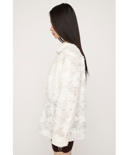 SLY（スライ） ブラウス シャツ LOOSE LACE SH ルーズレースシャツ 春