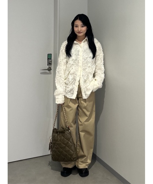 SLY（スライ） ブラウス シャツ LOOSE LACE SH ルーズレースシャツ 春