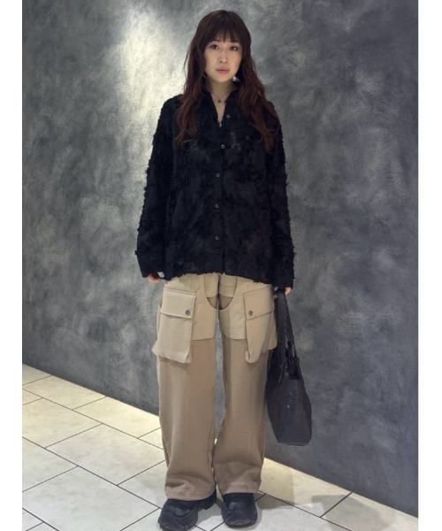 SLY（スライ） ブラウス シャツ LOOSE LACE SH ルーズレースシャツ 春
