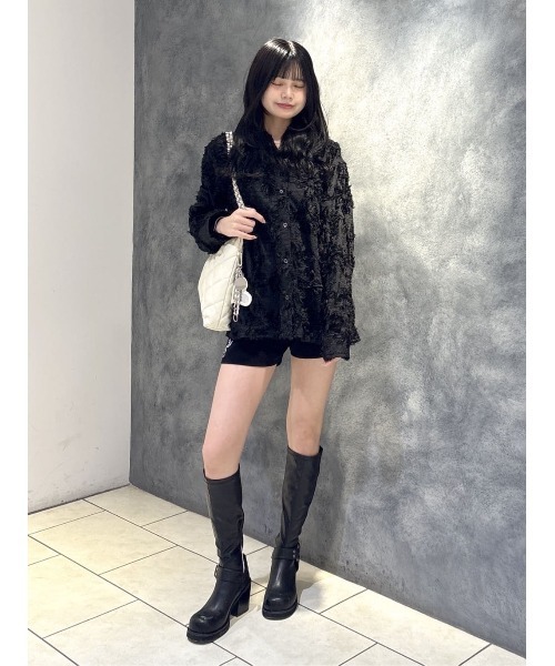 SLY（スライ） ブラウス シャツ LOOSE LACE SH ルーズレースシャツ 春