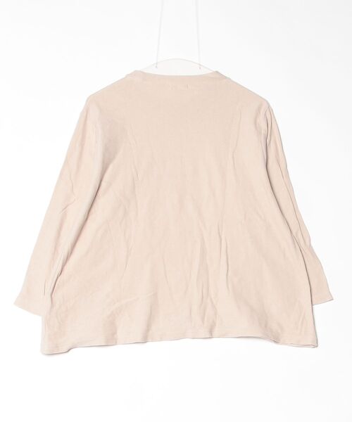 「Plantation」 7分袖カットソー M size ベージュ レディース_画像2