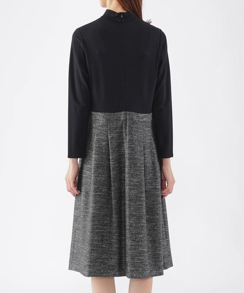 「TRANS WORK」 ドッキングワンピース 40 ブラック レディース_画像5