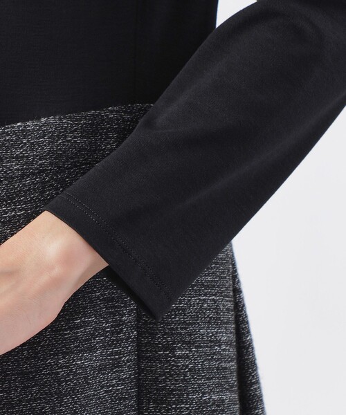 「TRANS WORK」 ドッキングワンピース 40 ブラック レディース_画像7