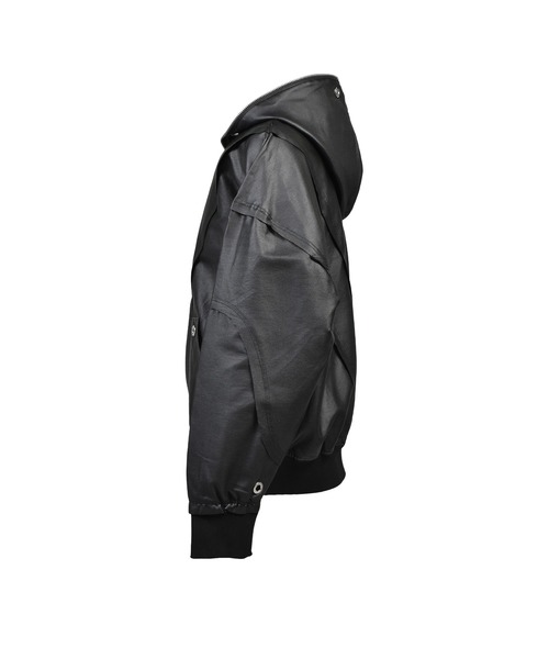 パーカー COATING ZIP UP HOODIE TYPE-2 メンズ レディースの画像