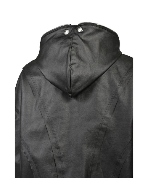 パーカー COATING ZIP UP HOODIE TYPE-2 メンズ レディースの画像