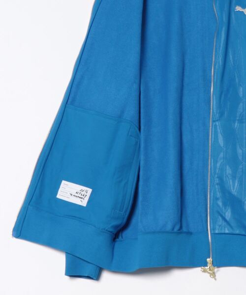「PUMA」 ジャージブルゾン SMALL ブルー系その他 メンズの画像