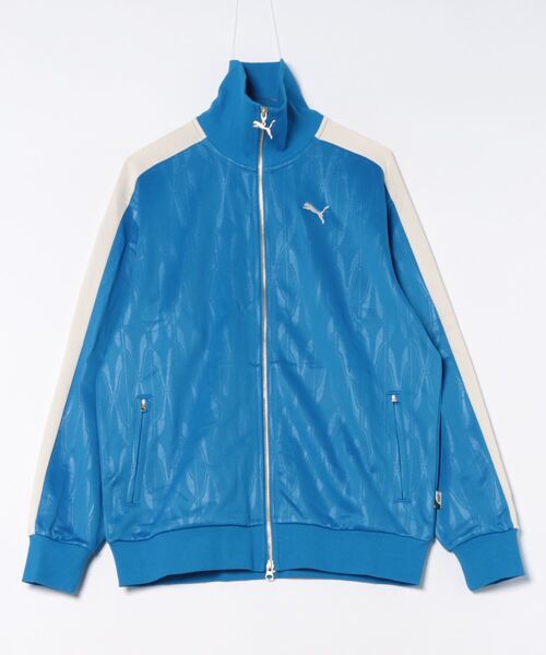 「PUMA」 ジャージブルゾン SMALL ブルー系その他 メンズの画像