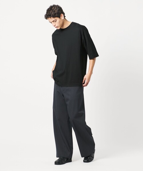 LOEFF（ロエフ） tシャツ 「LOEFF」スビンコットン ショートスリーブ T