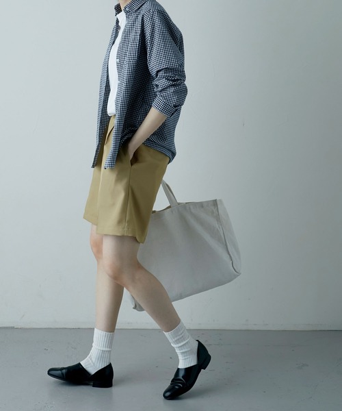 「etoll.」 ショートパンツ M ベージュ レディース_画像3