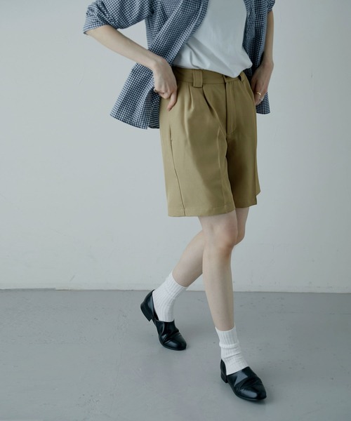 「etoll.」 ショートパンツ M ベージュ レディース_画像9