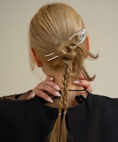 SPINNS（スピンズ） ヘアピン 「2個セット」レースパッチンピン