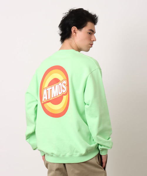 「atmos」 スウェットカットソー M グレー メンズ_画像2