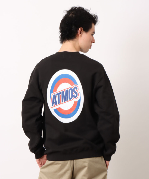 「atmos」 スウェットカットソー M グレー メンズ_画像3