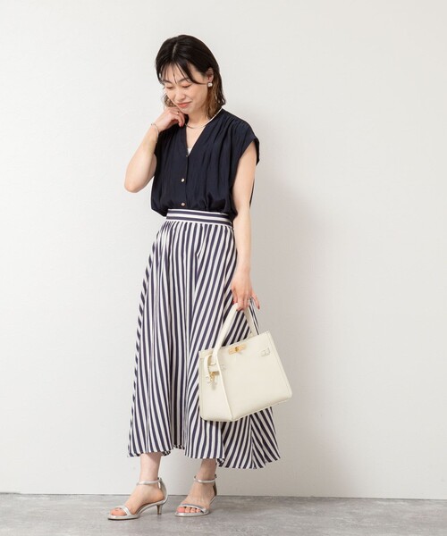 「NOLLEY'S」 ロングスカート 36 ブルー系その他7 レディースの画像