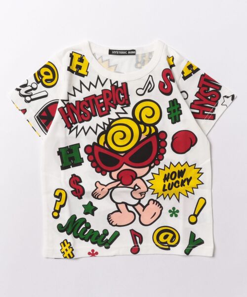 Y*A様 ヒスミニ ティシャツ 新品タグ付き HYSTERIC MINI（ヒステリックミニ） tシャツ POP SIGN 半袖Tシャツ