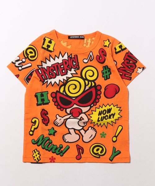 HYSTERIC MINI（ヒステリックミニ） tシャツ POP SIGN 半袖Tシャツ