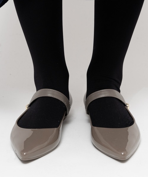 「TEMPERATE」 フラットサンダル 37 ブラック レディース_画像7