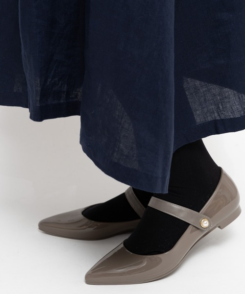 「TEMPERATE」 フラットサンダル 37 ブラック レディース_画像8