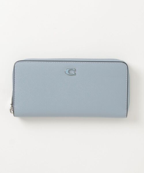 COACH（コーチ） ワンポイント財布 - ブルー レディース : ZOZOTOWN