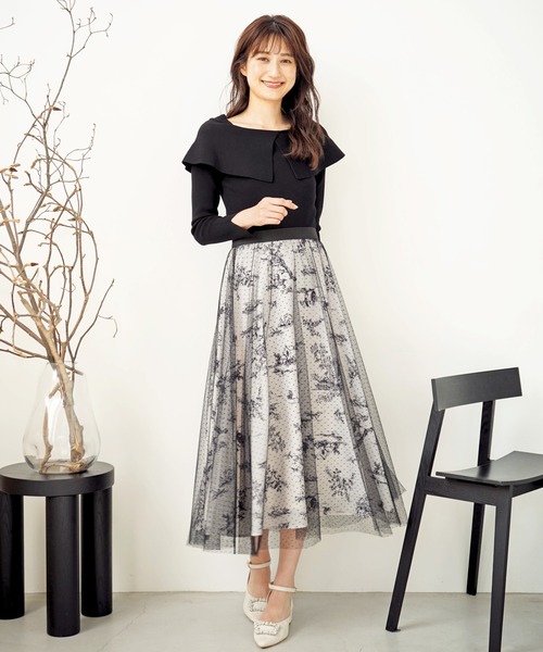 「NOELA」 長袖ニット フリー ブルー レディース_画像8