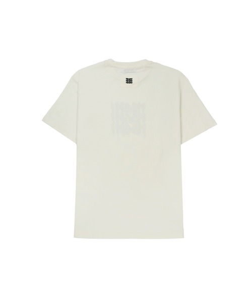 MSGM KIDS tシャツ スプレーペイント トリプルロゴTシャツ キッズ 子供