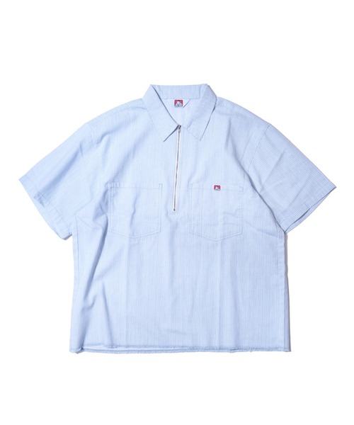 BEN DAVIS（ベンデイビス） tシャツ HICKORY Half Zip Shirts メンズ
