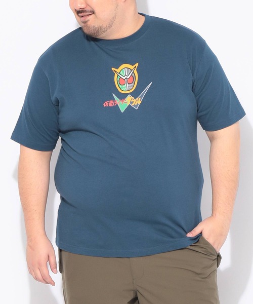 仮面ライダーダブル　 半袖Tシャツ Mサイズ tシャツ Tシャツ 半袖 メンズ 大きいサイズ 仮面ライダー ダブル