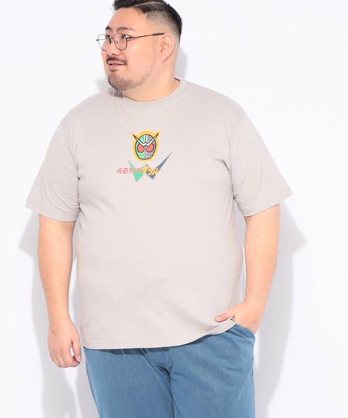 tシャツ Tシャツ 半袖 メンズ 大きいサイズ 仮面ライダー ダブル