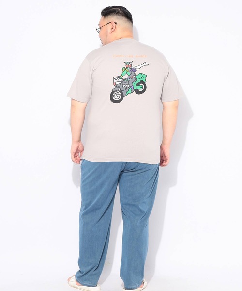 tシャツ Tシャツ 半袖 メンズ 大きいサイズ 仮面ライダー ダブル