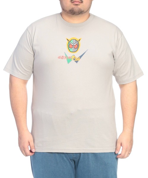 tシャツ Tシャツ 半袖 メンズ 大きいサイズ 仮面ライダー ダブル