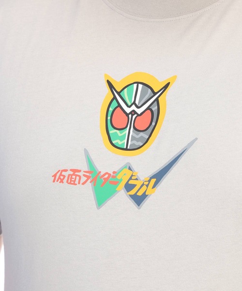 tシャツ Tシャツ 半袖 メンズ 大きいサイズ 仮面ライダー ダブル