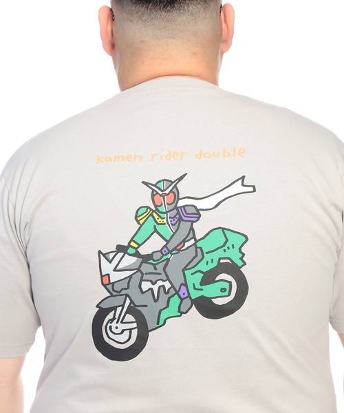 tシャツ Tシャツ 半袖 メンズ 大きいサイズ 仮面ライダー ダブル