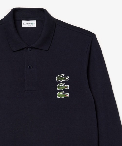LACOSTE（ラコステ） 長袖ポロシャツ 3 ダークネイビー メンズ