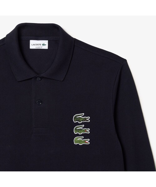 LACOSTE（ラコステ） 長袖ポロシャツ 3 ダークネイビー メンズ