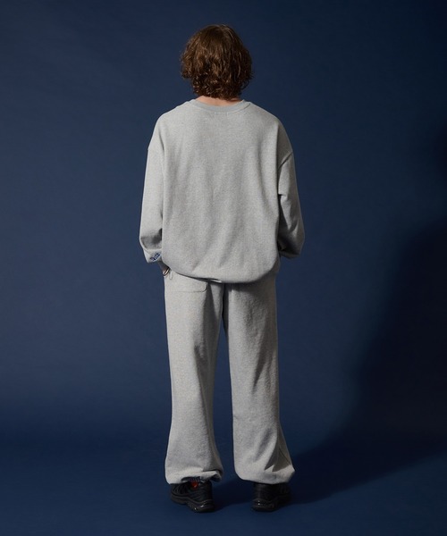 「WETTEMPT」 スウェットカットソー LARGE グレー メンズ_画像3