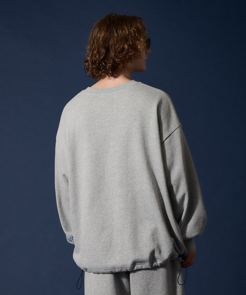 「WETTEMPT」 スウェットカットソー LARGE グレー メンズ_画像5