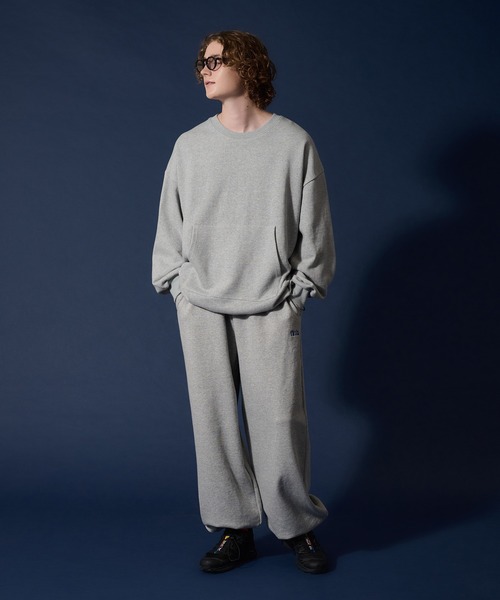 「WETTEMPT」 スウェットカットソー LARGE グレー メンズ_画像7