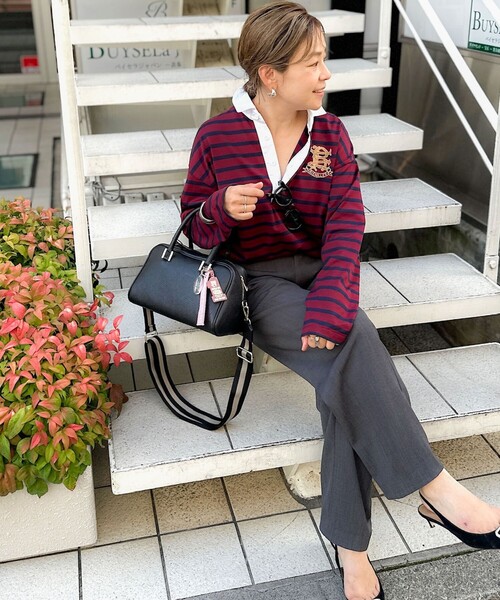「Rie Miller」 長袖カットソー 38 ブラック レディース_画像3