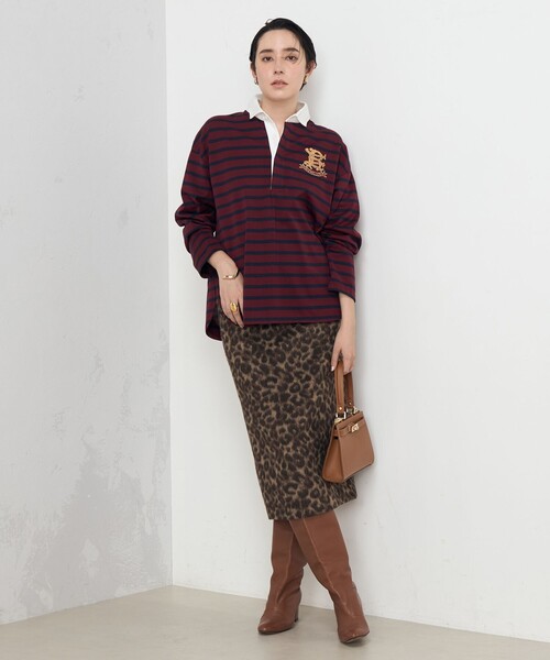 「Rie Miller」 長袖カットソー 38 ブラック レディース_画像7