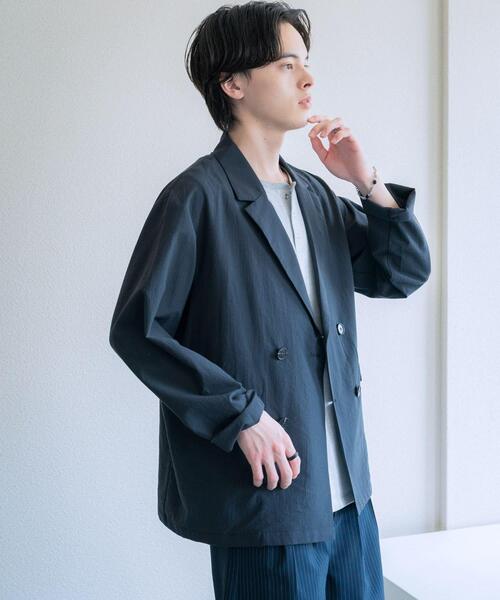 SENSE OF PLACE by URBAN RESEARCH コート ジャケット シアサッカー