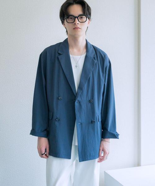 SENSE OF PLACE by URBAN RESEARCH コート ジャケット シアサッカー