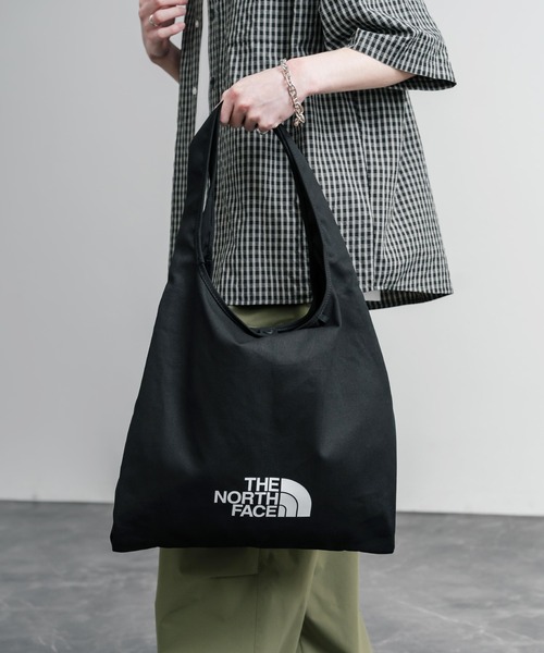 トートバッグ THE NORTH FACE TRIG BAG ワンポイントロゴショルダートートバッグ A4収納可能 メンズ レディースの画像