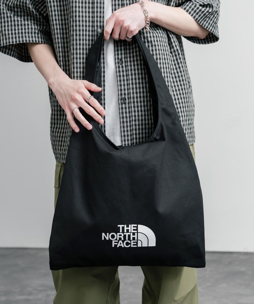 トートバッグ THE NORTH FACE TRIG BAG ワンポイントロゴショルダートートバッグ A4収納可能 メンズ レディースの画像