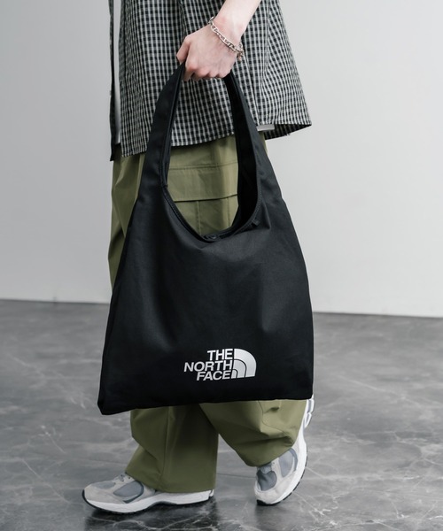 トートバッグ THE NORTH FACE TRIG BAG ワンポイントロゴショルダートートバッグ A4収納可能 メンズ レディースの画像