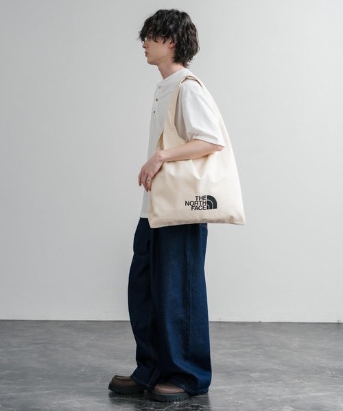 トートバッグ THE NORTH FACE TRIG BAG ワンポイントロゴショルダートートバッグ A4収納可能 メンズ レディースの画像
