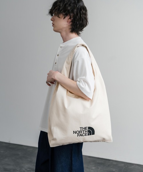 トートバッグ THE NORTH FACE TRIG BAG ワンポイントロゴショルダートートバッグ A4収納可能 メンズ レディースの画像