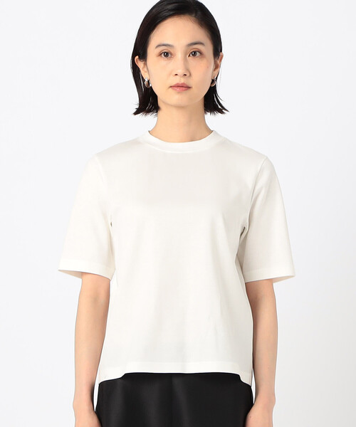 tシャツ 「 TALLサイズ 」 「セットアップ対応／アンサンブル」ブライトバックサテンファイユカットソー レディース_19