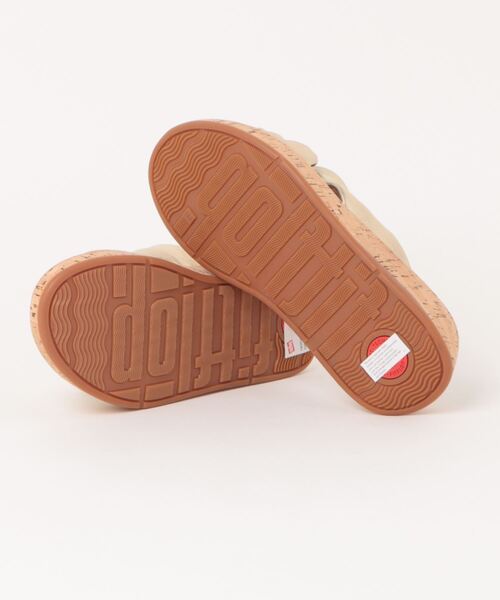 「fitflop」 フラットサンダル US5 シルバー レディース_画像3